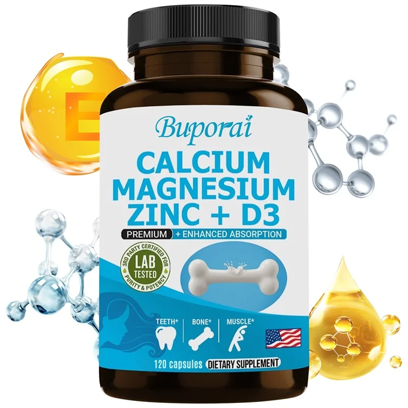 Calcium Magnesium Zinc Vitamin - Nutrition Zinc reseña y precio