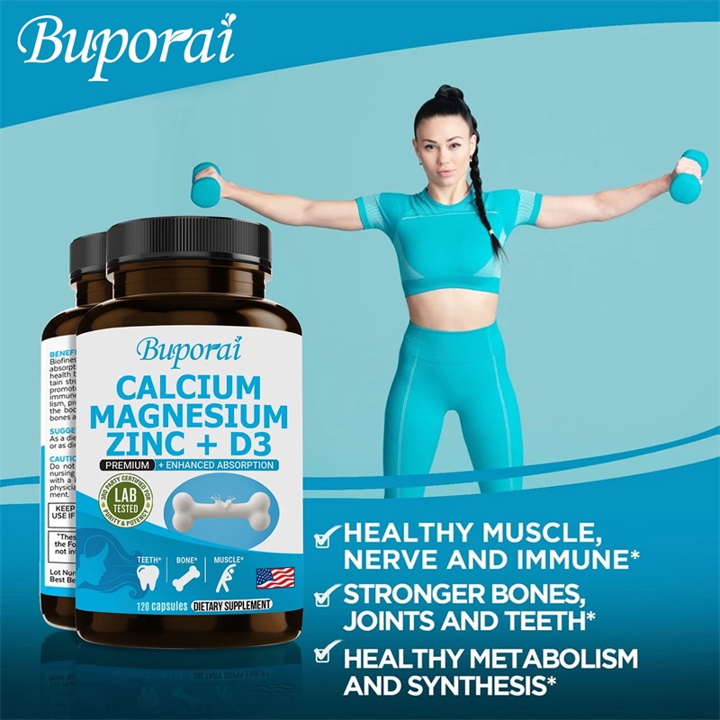 Calcium Magnesium Zinc Vitamin - Nutrition Zinc reseña y precio