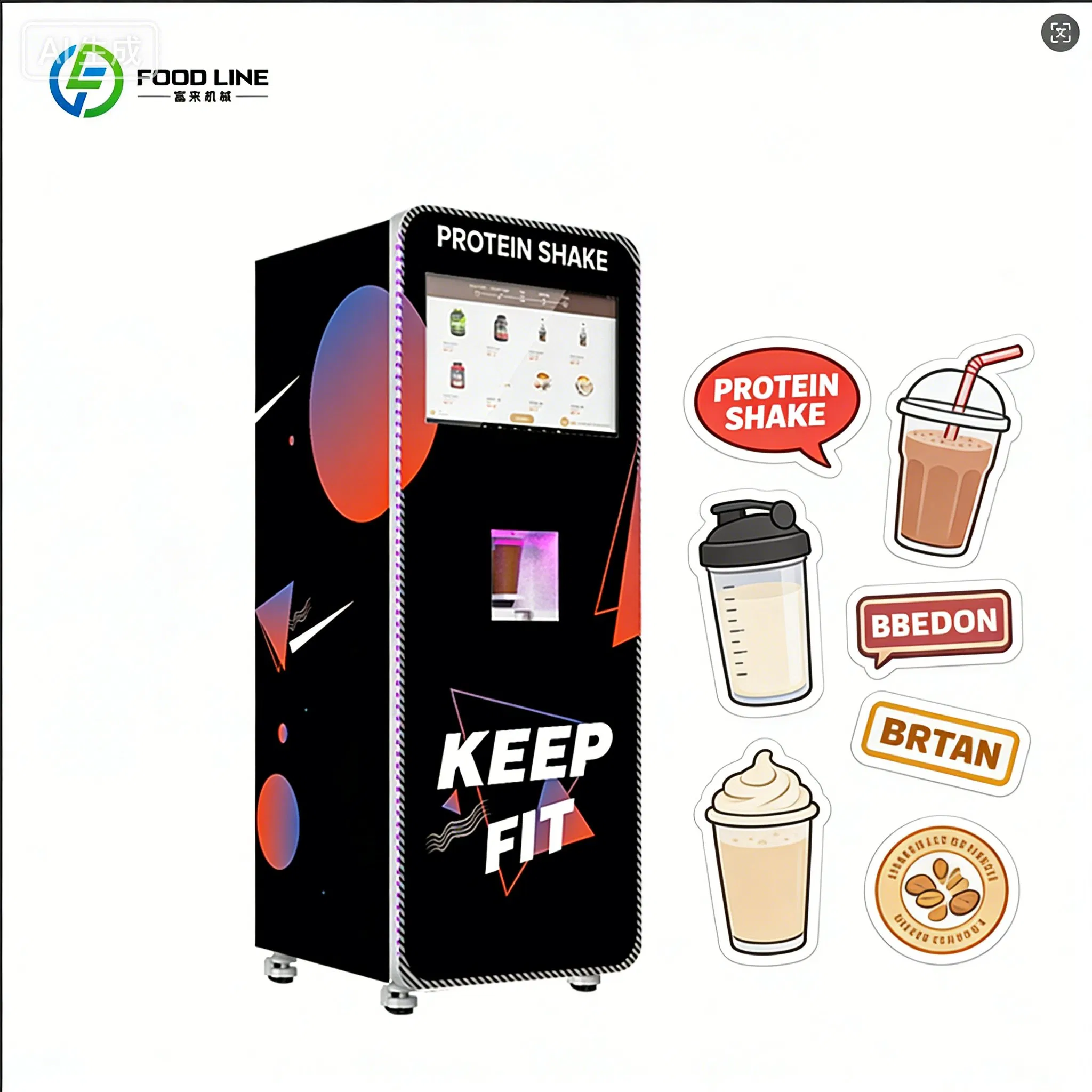 Nutritional Vending Machine Fu - Nutrition Fitness reseña y precio