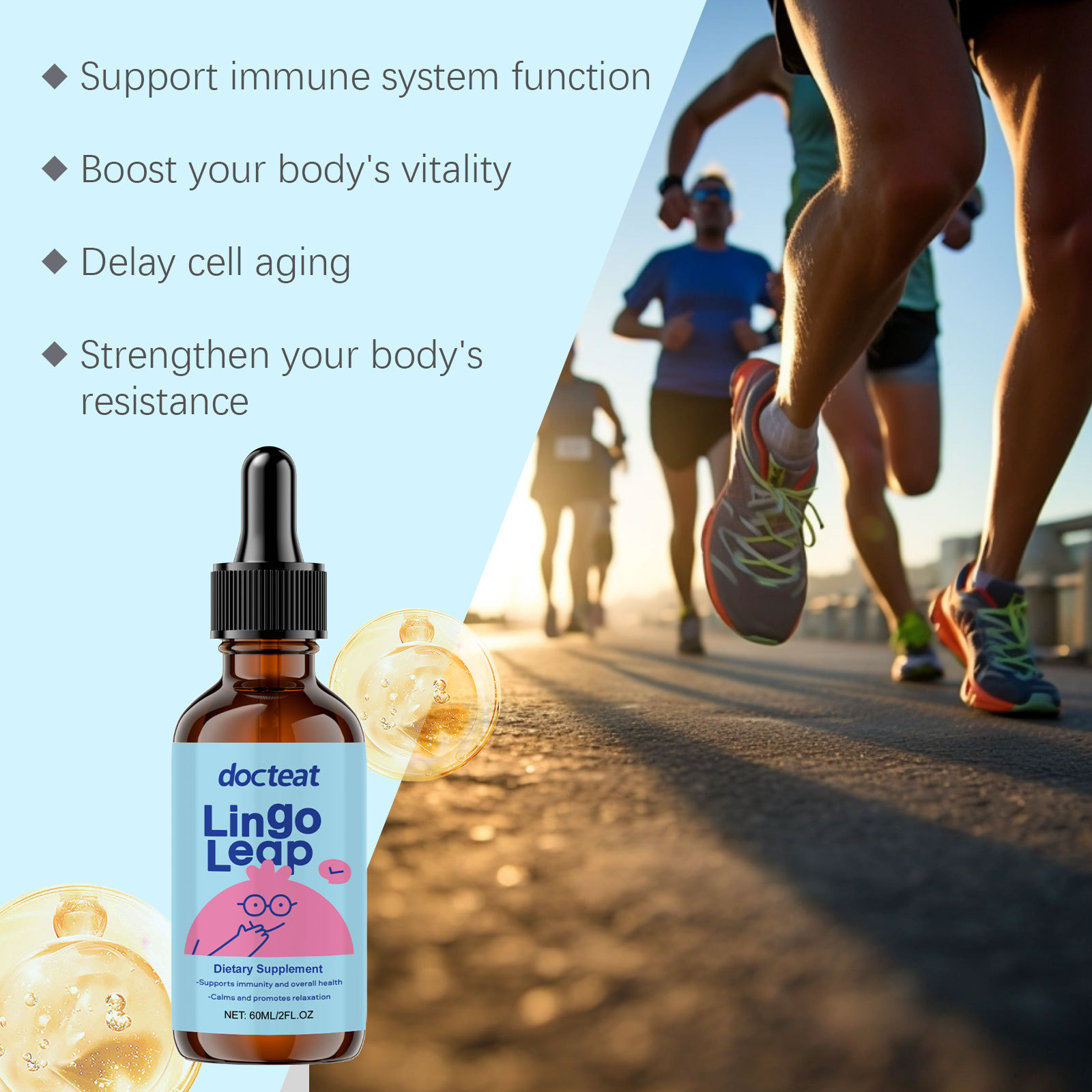 DOCTEAT Body Health Drops Impr - Nutrition Fitness reseña y precio