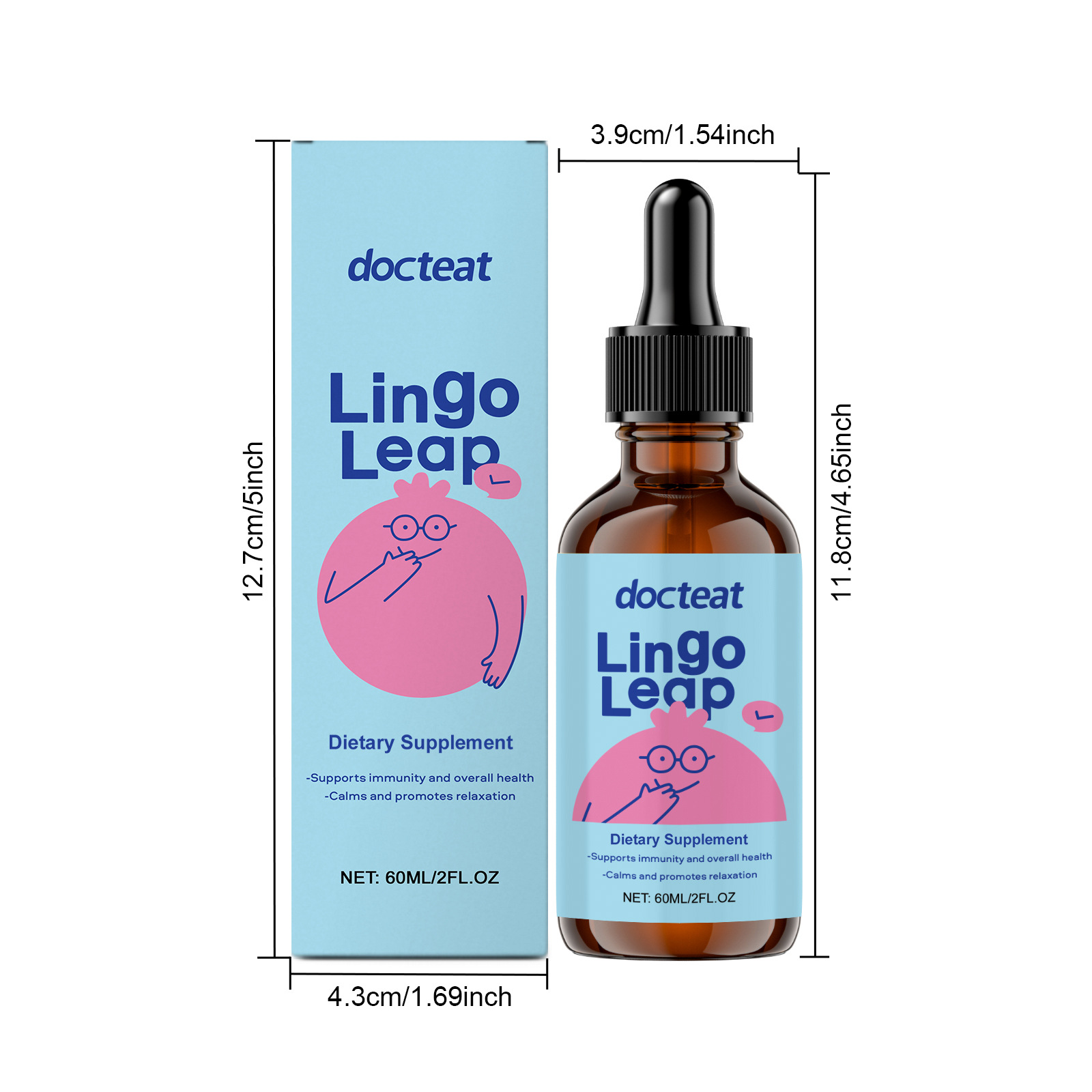 DOCTEAT Body Health Drops Impr - Nutrition Fitness reseña y precio