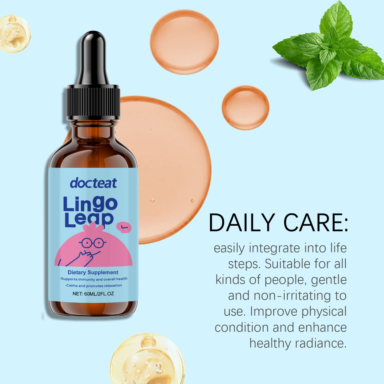 DOCTEAT Body Health Drops Impr - Nutrition Fitness reseña y precio