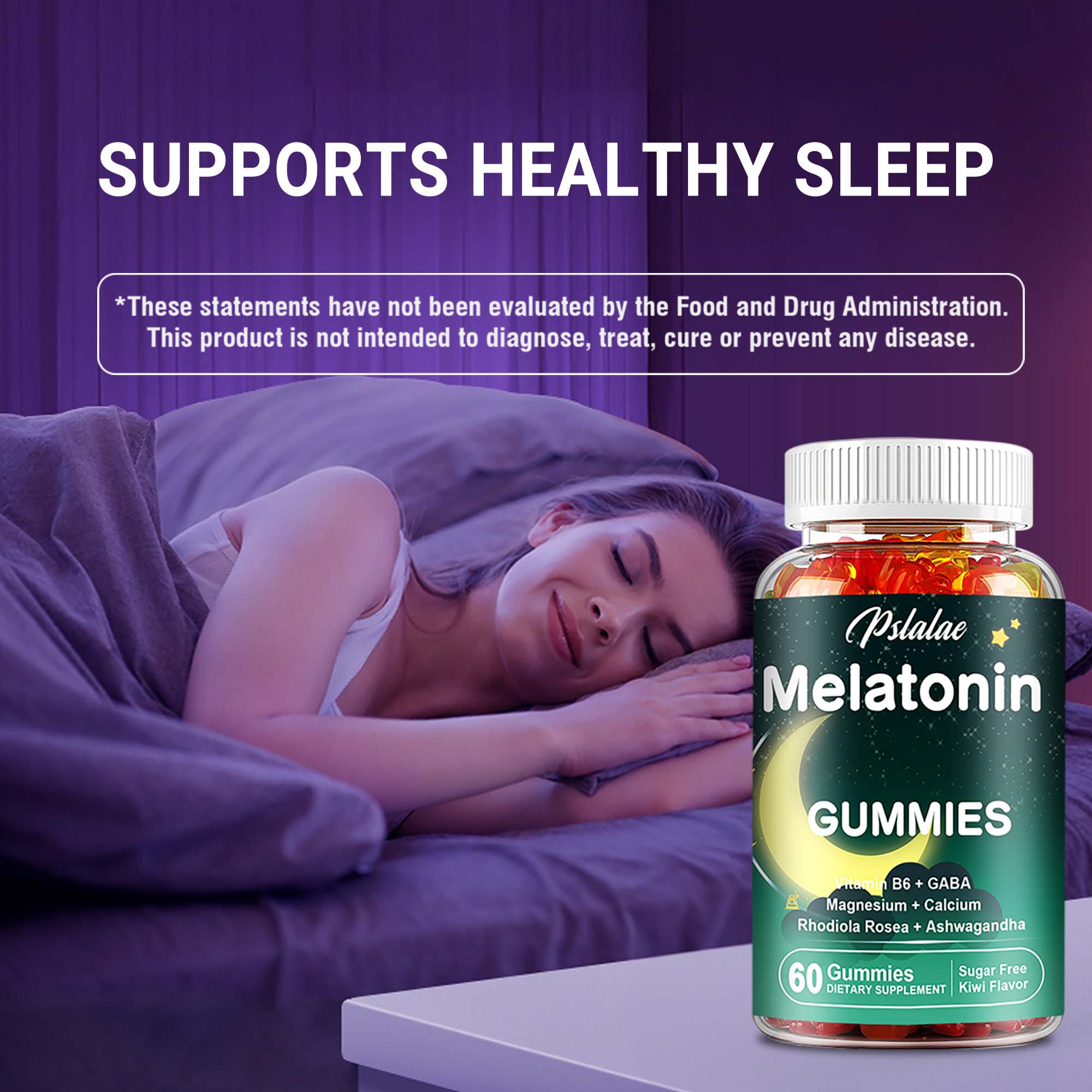 Melatonin Gummies - Helps Redu - Melatonin Sleep Gummy reseña y precio