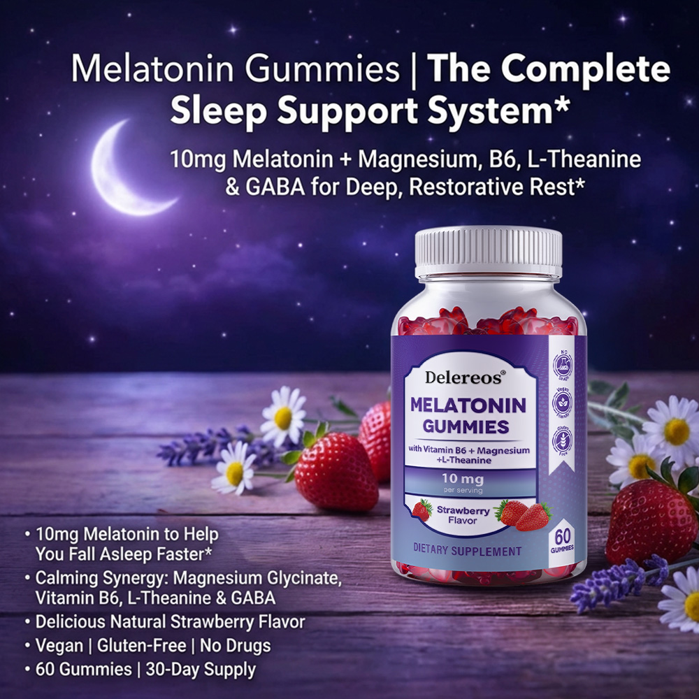 Melatonin 10mg Gummies for Adu - Melatonin Sleep Gummy reseña y precio