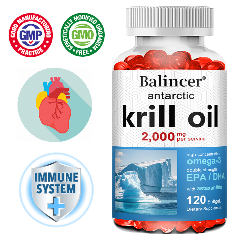 Antarctic Krill Oil 2000mg Sup - Krill Oil Supplement reseña y precio
